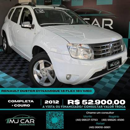 RENAULT DUSTER 1.6 DYNAMIQUE 4X2 16V FLEX 4P MANUAL